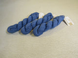 Blue Sky Skinny Cotton Yarn Blue 3 Skeins 150 Yards Each 100% Organic Cotton -- New