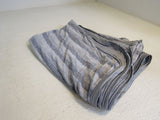 Ailemei Everything and Chill Cooling Blanket 70-in x 50-in Gray Striped Design -- New