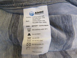 Ailemei Everything and Chill Cooling Blanket 70-in x 50-in Gray Striped Design -- New