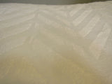 Designer Fuzzy Blanket 106-in x 100-in White -- New
