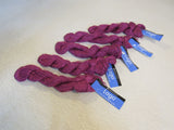 Berroco Lago Yarn Magenta 5 Skeins 103 Yards Each 81% Viscose 19% Linen -- New