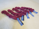 Berroco Lago Yarn Magenta 5 Skeins 103 Yards Each 81% Viscose 19% Linen -- New