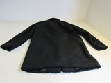 Daily/Ritual Teddy Bear Fleece Oversized-Fit Lapel Jacket Black Female Adult Size S -- New