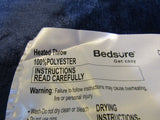 Bedsure Reversible Flannel and Sherpa Heated Throw Navy/White -- New