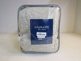 Kawahome Lightweight King Knit Thin Blanket Camel/White Cozy Fuzzy -- New