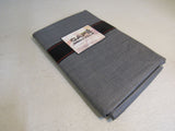 Café Deauville Heavy Weight Vinyl Table Cloth Grey Soft Flannel Backing -- New
