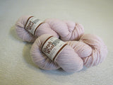 Stonehedge Fiber Mill Shepherds Wool Yarn Baby Pink 2 Skeins 250 Yards Each -- New