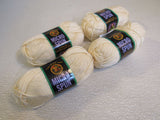 Lion Brand Yarns Micro Spun Ultra Soft Sports Yarn 4 Skeins 168 Yards Each -- New
