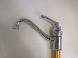 Moen One Handle Kitchen Faucet With Sprayer Function Chrome High-Arc -- Used