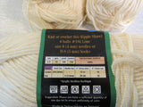 Lion Brand Yarns Micro Spun Ultra Soft Sports Yarn 4 Skeins 168 Yards Each -- New