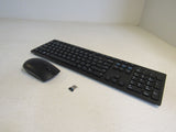 Dell Wireless Keyboard and Mouse Black -- Used