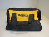 DeWalt Canvas Tool Bag Black/Yellow -- Used