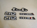 Standard Toyota Tacoma 2018 SR5 Limited 4x4 Truck Decals Lot of 5 Black -- New