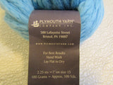 Plymouth Yarn De Aire Yarn Turquoise Blue 2 Skeins 109 Yards Each -- New