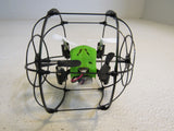 Syma Drone Sky Thunder 2.4G Black/Green Extra Propellers 2.4 G 2 Battery Packs -- Used