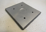 Standard Electric Sander Backing Plate Square Silver/Black -- New