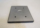 Standard Electric Sander Backing Plate Square Silver/Black -- New