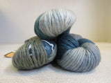 Araucania Coliumo Multy Yarn 3 Skeins 95 Yards Each Green/Gray/Teal -- New