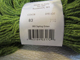 Elsebeth Lavold Silky Wool Yarn Sapling Green 5 Balls 1 Skein 190 Yards Each -- New