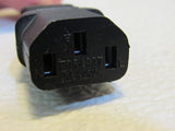 Honglin Power Cord Electronics 55-in C13 Female 5-15 Male 10 A 125 V -- Used