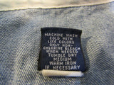 GAP Jean Jacket Navy Blue Female Adult Size M -- Used