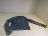 GAP Jean Jacket Navy Blue Female Adult Size M -- Used