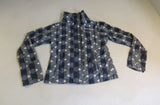 Bench Urbanwear Jacket Gray/White/Blue Female Adult Size M -- Used