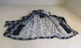 Bench Urbanwear Jacket Gray/White/Blue Female Adult Size M -- Used