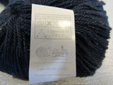 Alpaca Yarn Co Glimmer Yarn Midnight Blue 3 Skeins 183.5 Yards Each -- New