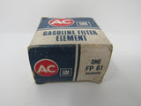 AC GM Gasoline Filter Element FP61 -- New