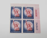 USPS Scott 1041 Vintage 8c Statue of Liberty Plate Block Mint Never Hinged/MNH -- New