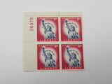 USPS Scott 1044A Vintage 11c Statue of Liberty Plate Block Mint Never Hinged/MNH -- New