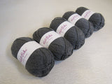 Knit Picks Brava Worsted Yarn Cobblestone Heather 5 Skeins 218 Yards Each C25697 -- New