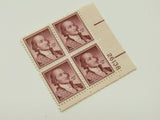 USPS Scott 1046 Vintage 15c John Jay Plate Block Mint Never Hinged/MNH -- New