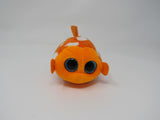 Ty Teenie Beanie Baby Walter Teeny Tys Orange/White Clown Fish Polyester Fiber -- Used