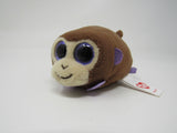 Ty Teenie Beanie Baby Monkey Boo Brown 10T-01002912 Polyester Fiber -- Used