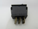 General Switches Blue Rocker Illuminater Switch Black/Gold 21920 -- New