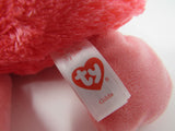 Ty Beanie Boos Gilda Pink 02T-00454211 Polyester Fiber Plastic Pellets -- Used