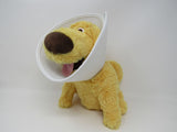 Disney Pixar Up Dug With Cone Plush Toy Tan/White Polyester Fiber -- Used