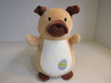 KellyToy Hug Mees Squishmallows Tan/Brown N007 Polyester Fiber -- Used