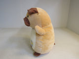 KellyToy Hug Mees Squishmallows Tan/Brown N007 Polyester Fiber -- Used
