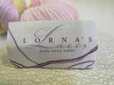 Lornas Laces Shepherd Sport Hand Dyed Yarn 2 Skeins 200 Yards Each -- New