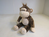 BABW Monkey Build-A-Bear Tan/Brown 1005820 Polyester Fiber -- Used