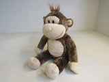 BABW Monkey Build-A-Bear Tan/Brown 1005820 Polyester Fiber -- Used