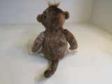 BABW Monkey Build-A-Bear Tan/Brown 1005820 Polyester Fiber -- Used