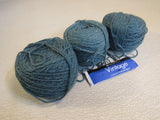 Berroco Vintage Yarn Breezeway 3 Balls 217 Yards Each Teal -- New