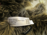 FAO Schwarz Plush Sloth Brown/Cream Very Furry 35267A9200 Polyester Fiber -- Used