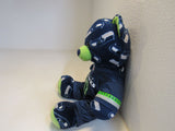 BABW Seattle Seahawks Plush Bear Build-A-Bear Blue/Green Polyester Fiber -- Used