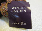 Debbie Bliss Winter Garden Yarn 3 Skeins 109 Yards Each Brown Tweed -- New