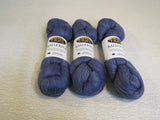 Fiesta Ballerina Yarn Wild Iris 3 Skeins 925 Yards Each Blue -- New